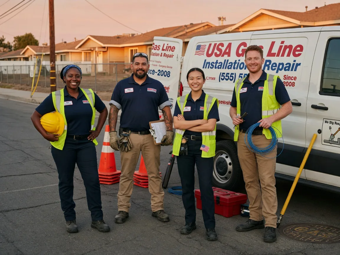 Gas Line Installation company in Kingsville, MO